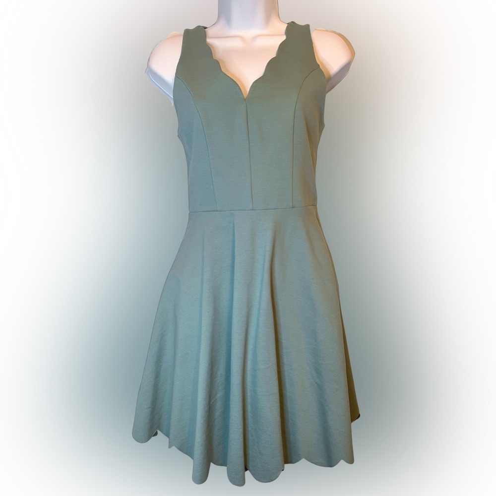 NWT Altar’d State scalloped skater dress